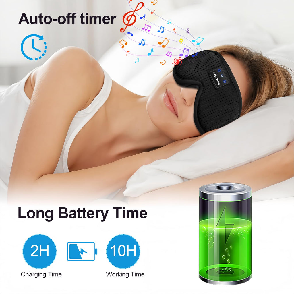 Sleep Mask with Bluetooth Headphones B2284