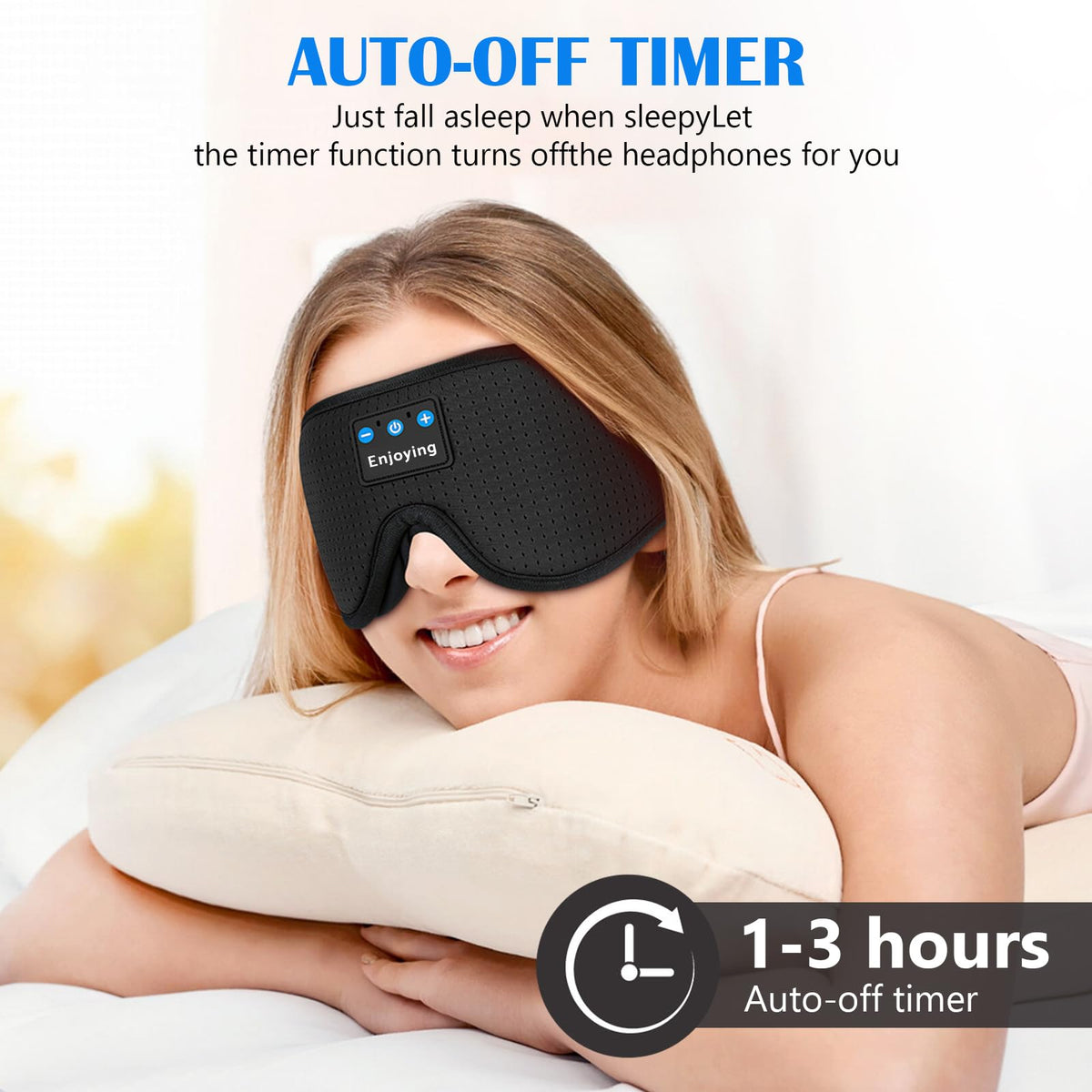 Sleep Mask with Bluetooth Headphones S698