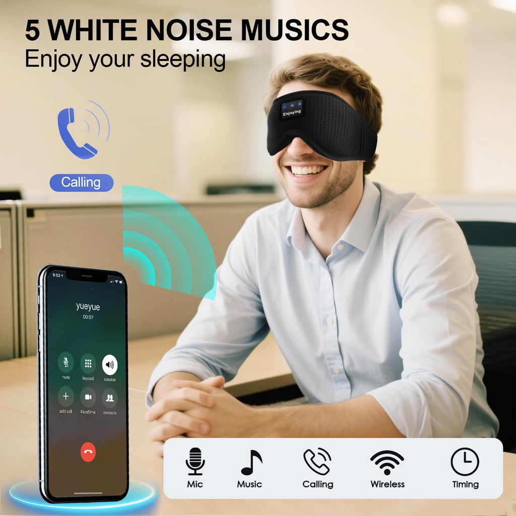 Sleep Mask with Bluetooth Headphones B2284