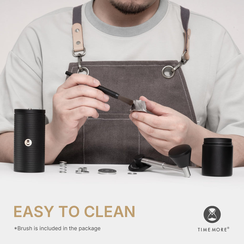 Manual Coffee Grinder 50 Adjustable Settings 42mm Stainless Steel Burr 30g Capacity J178217