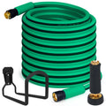 Heavy Duty 5/8 in x 100 FT Hybrid Rubber Garden Hose W304