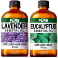 Lavender & Eucalyptus Essential Oil Set 2x4 fl oz Y210