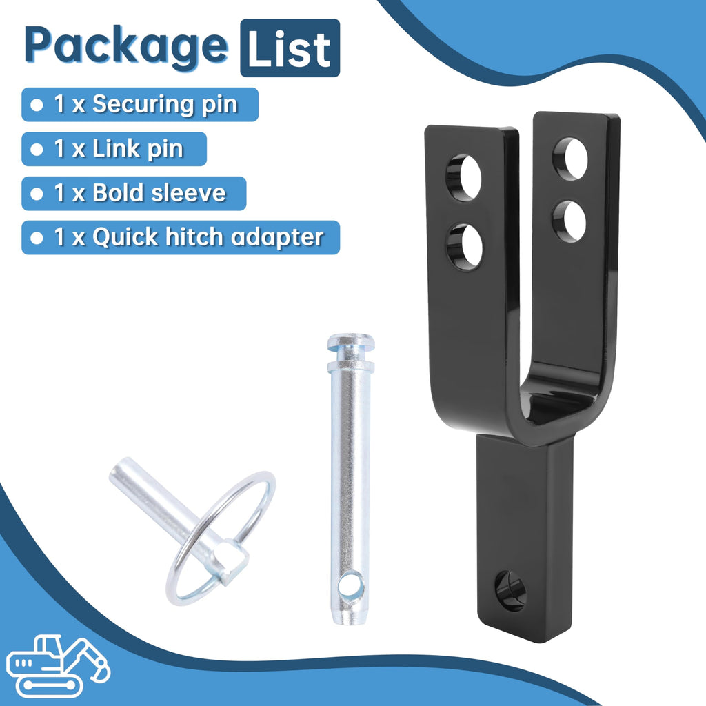 Quick Hitch Adapter for Category 1 3-Point Z2390