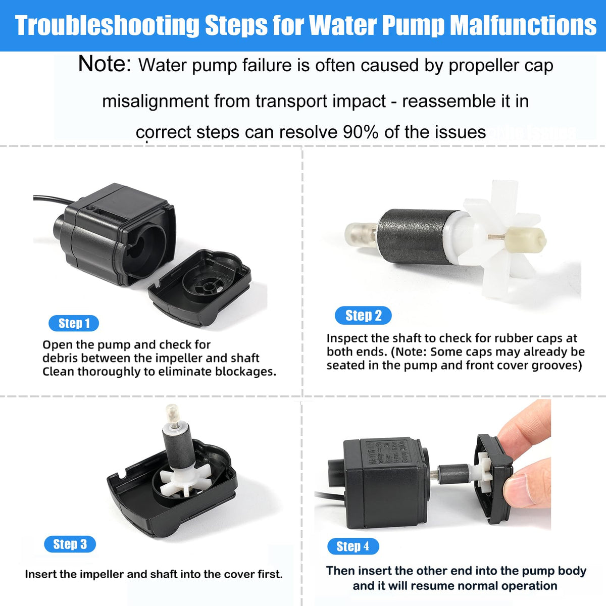 1.2 Gallon Aquarium Starter Kit with LED Light and Water Filter Pump H682