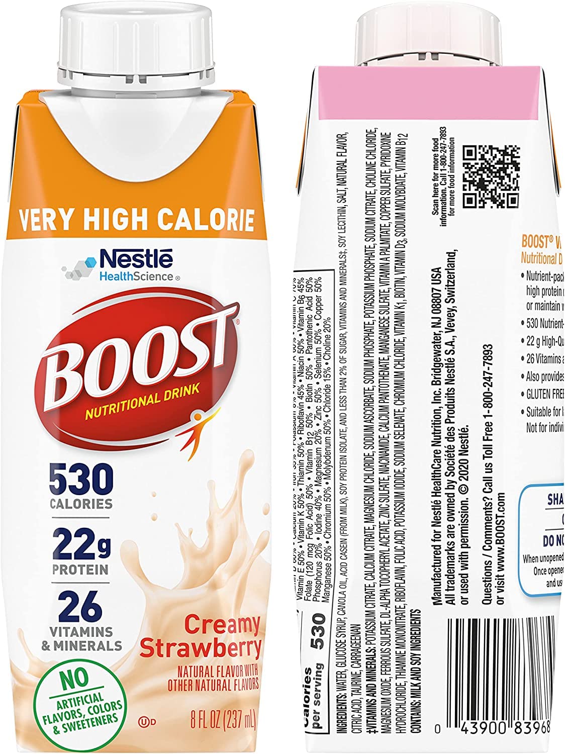 Very High Calorie Nutritional Drink Variety Pack, 12 Count L874