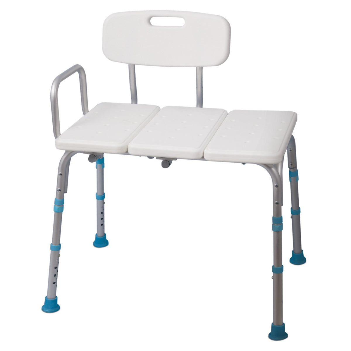 Adjustable Bath and Shower Bench with Reversible Backrest U428352