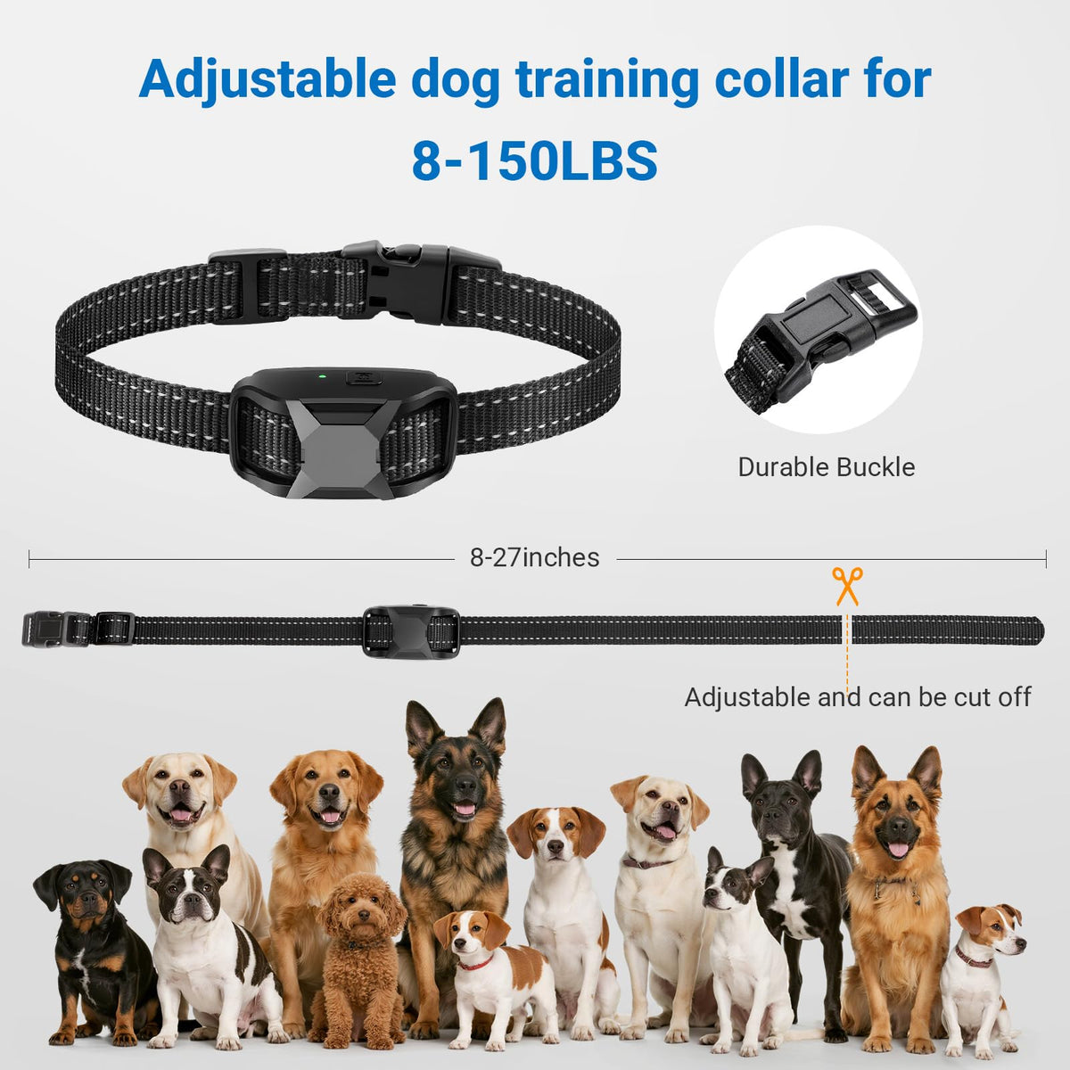 IP67 Waterproof Dog Training Collar with Remote Control L4875