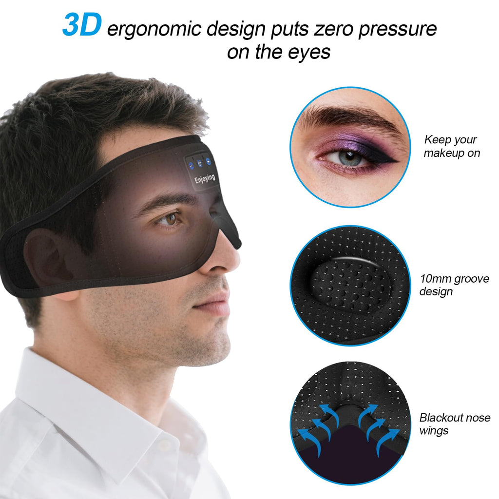 Sleep Mask with Bluetooth Headphones B2284