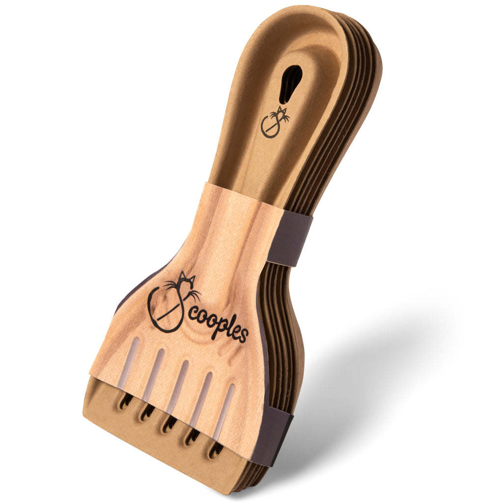Disposable Cat & Rabbit Litter Scoops 6-Pack H22325
