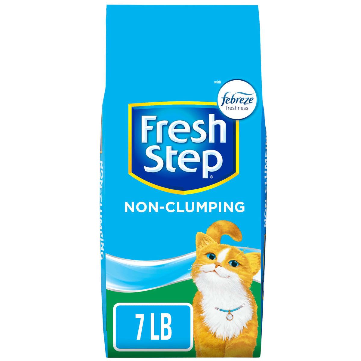 Non Clumping Cat Litter with Odor Control, 7 lb. Bag C503061