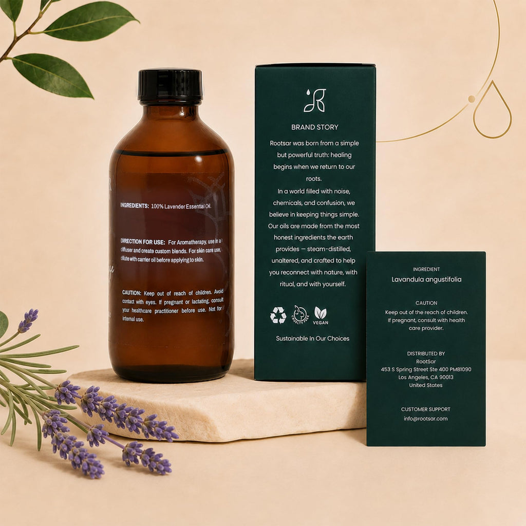 Pure Lavender Essential Oil 4 fl oz I49083