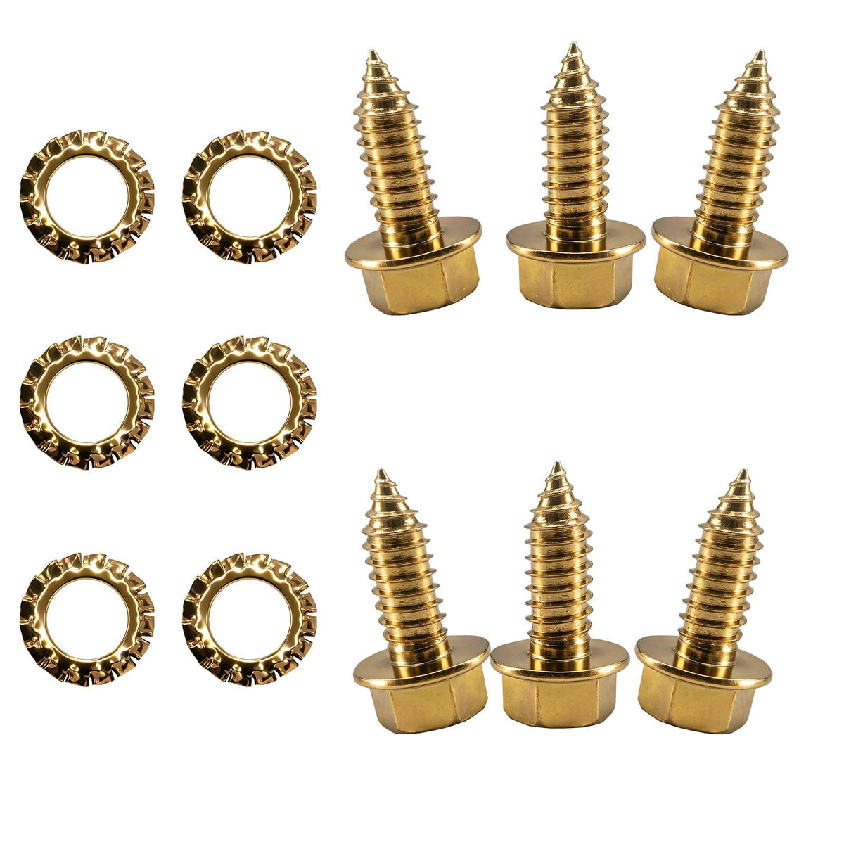 3/8 in x 1 in Self Tap Screw 6P V474