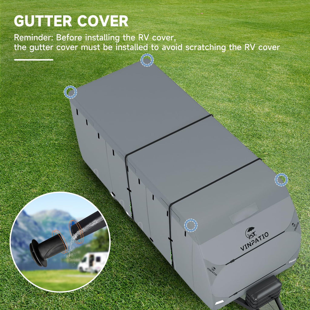7 Layers Travel Trailer Cover Fits 30'-33' B820144