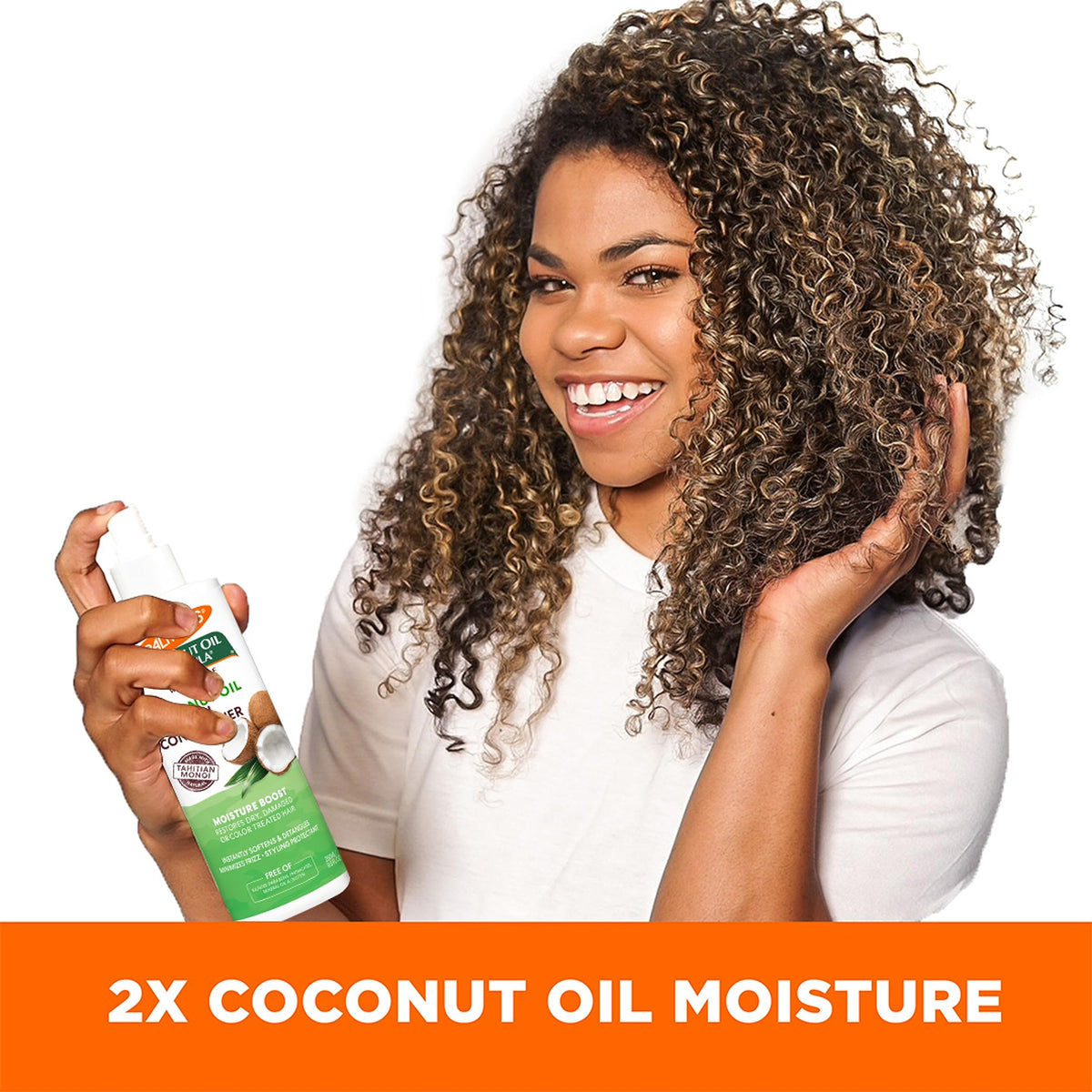 Coconut Oil Leave-In Conditioner Spray 8.5 Oz F42214