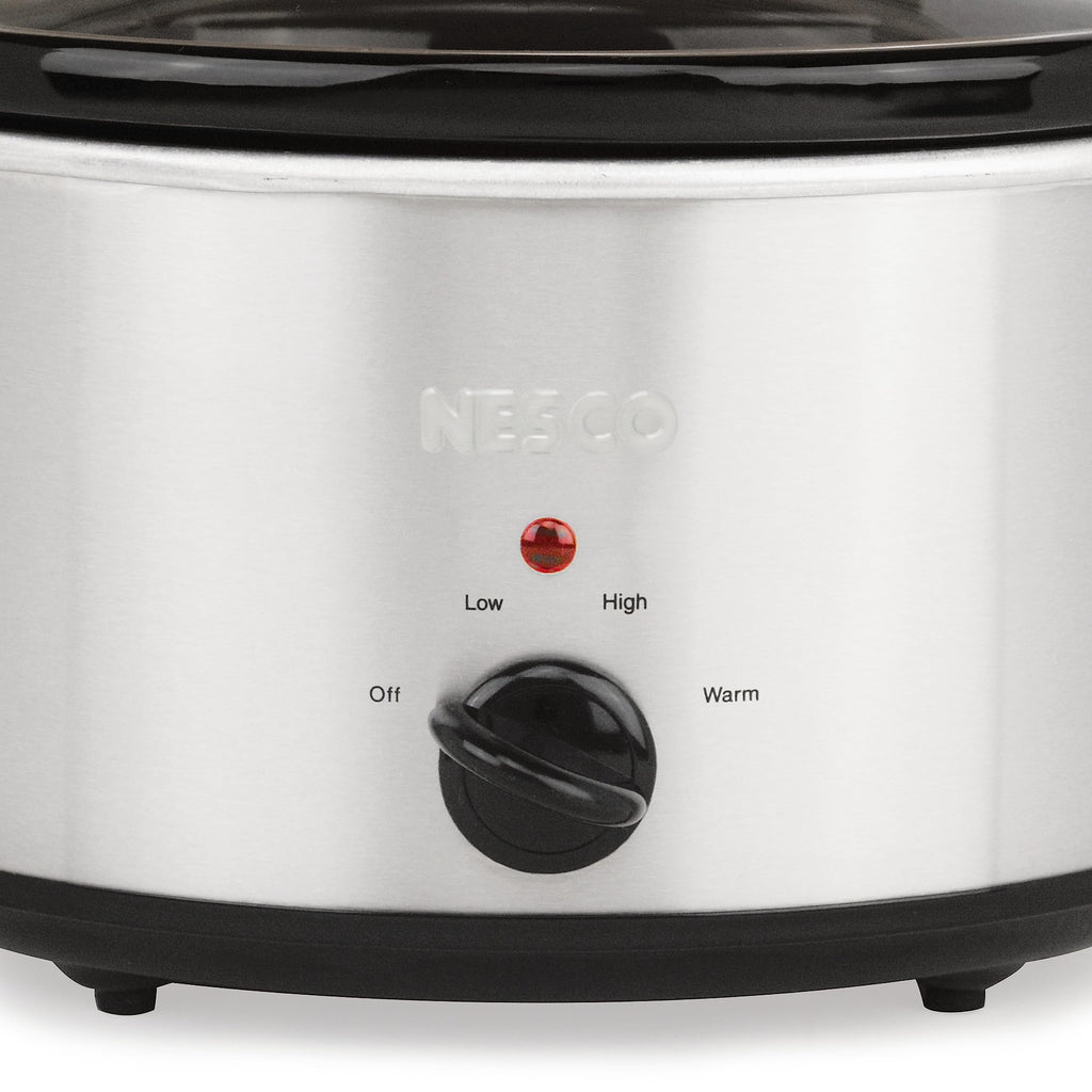 Slow Cooker 4 Quart Silver G83766
