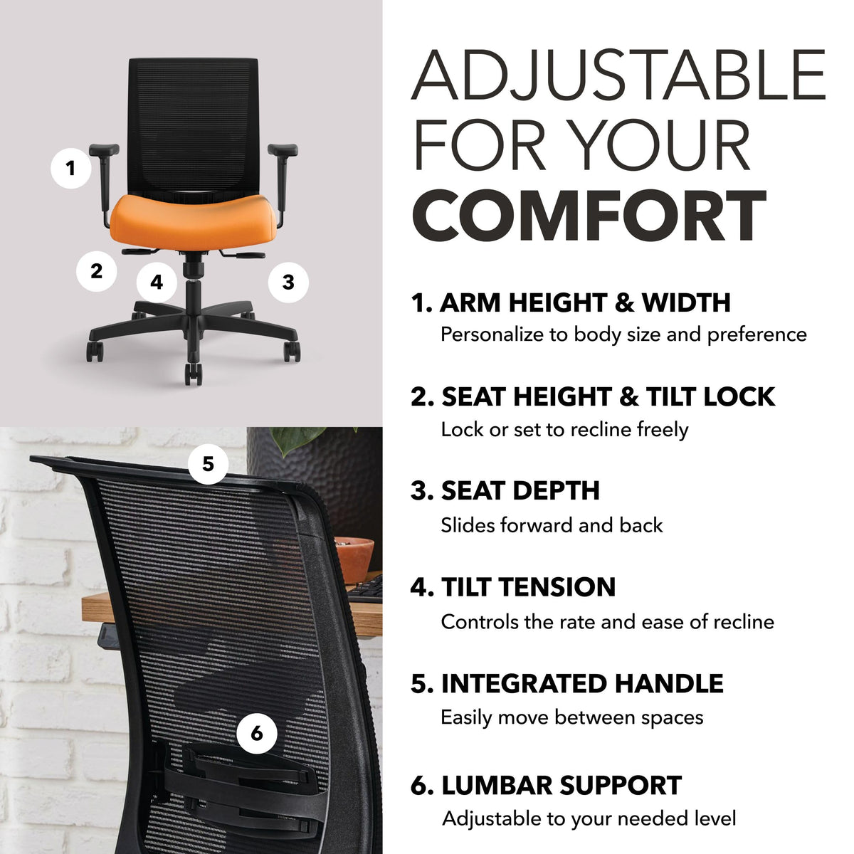 Apricot Ergonomic Office Chair G881
