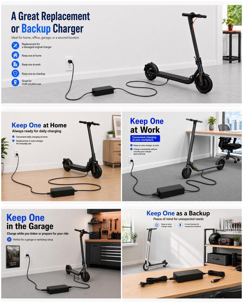 42V 2A Electric Scooter Charger Q799