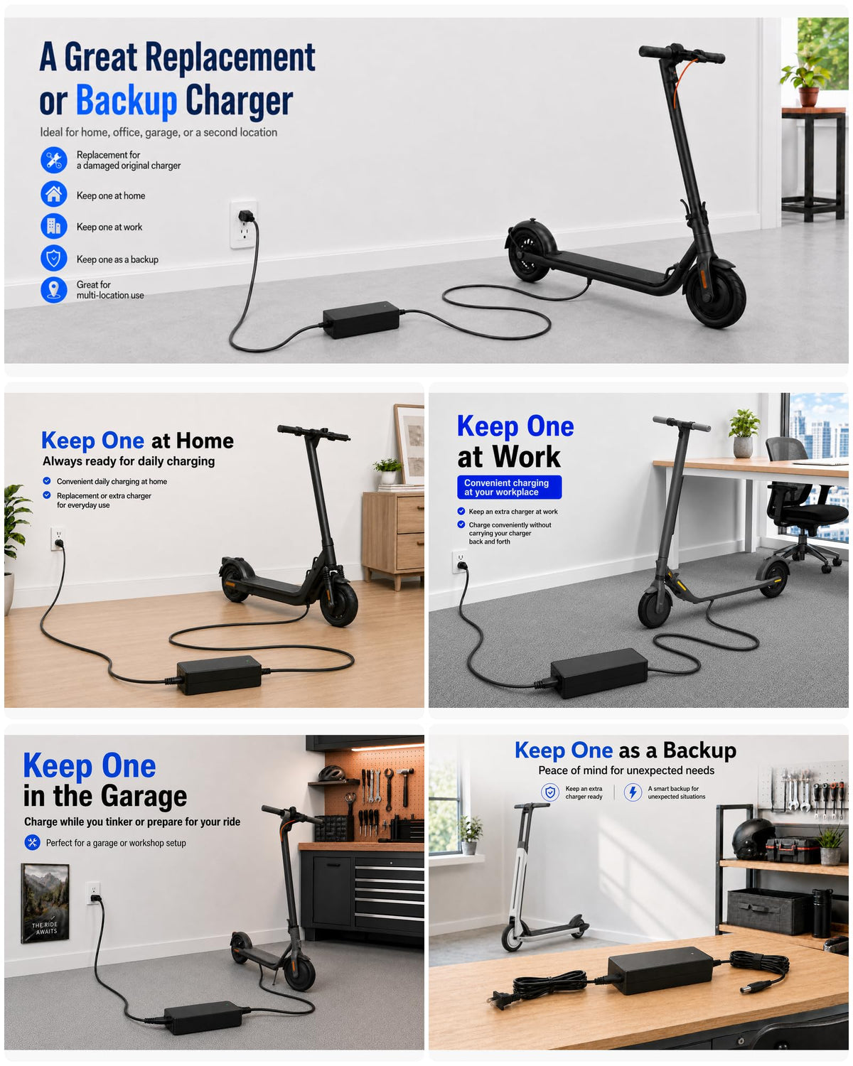 42V 2A Electric Scooter Charger Q799