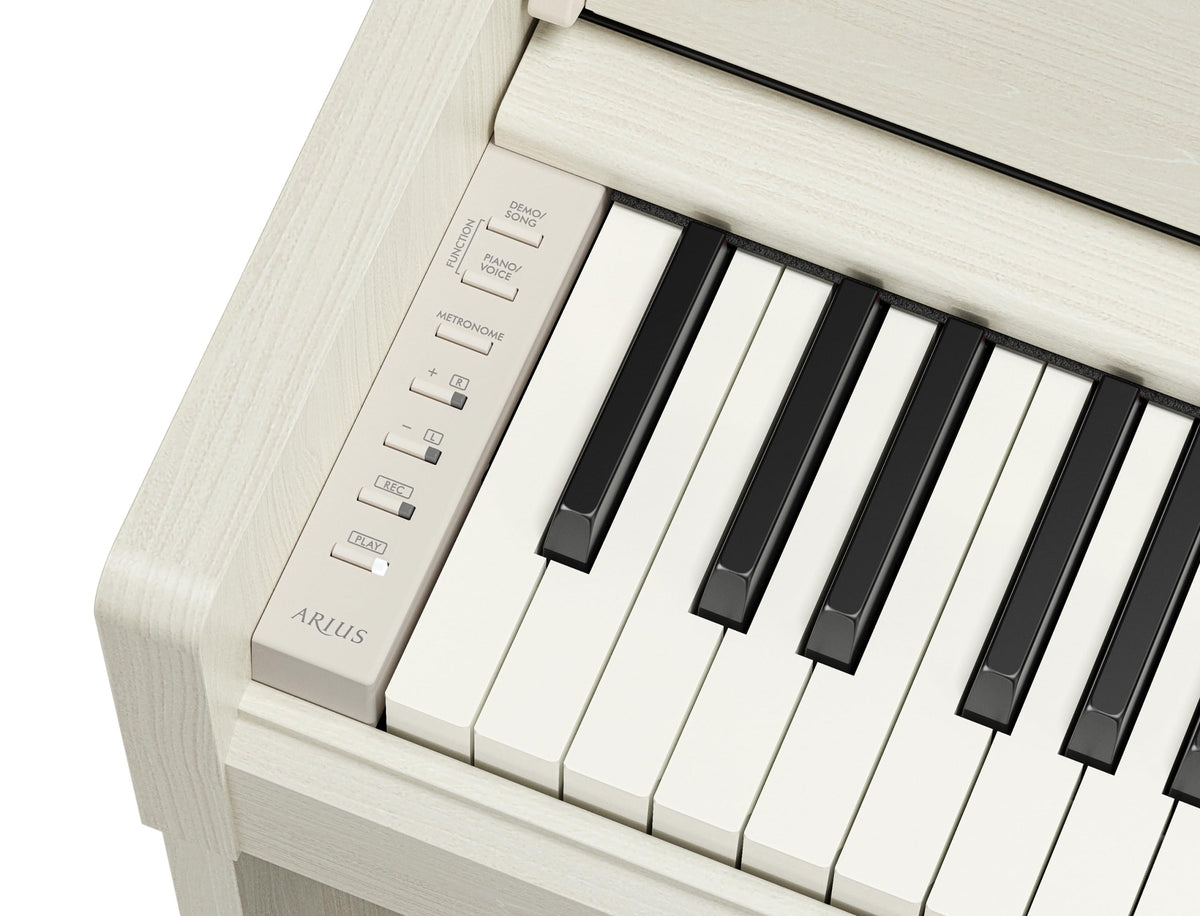 88-Key Weighted Digital Piano with 3-Pedal Unit in White Birch A183716