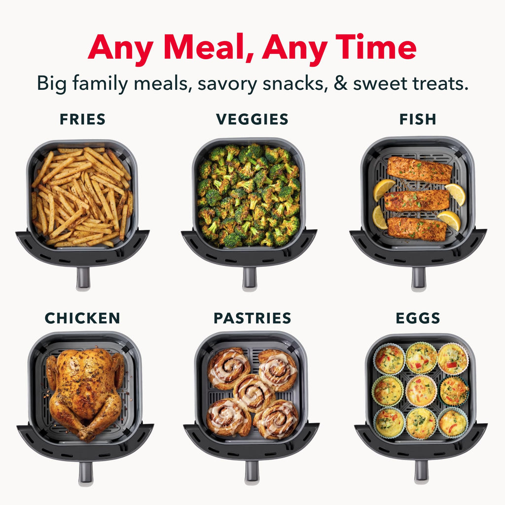 6 Quart Ceramic Nonstick Digital Air Fryer I325