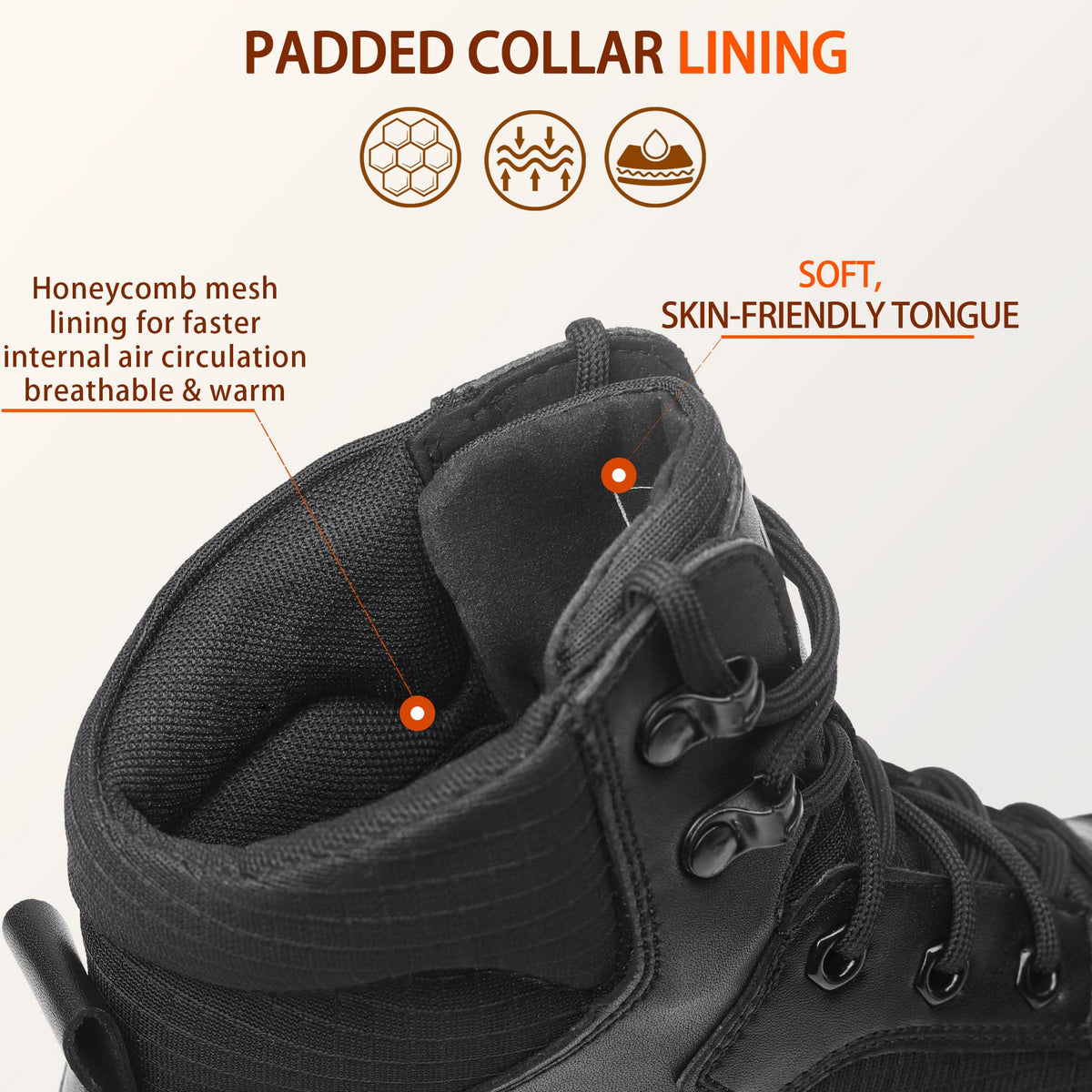 Lightweight Tactical Work Boots Y515264
