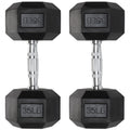 PVC Coated Hex Dumbbells U85530