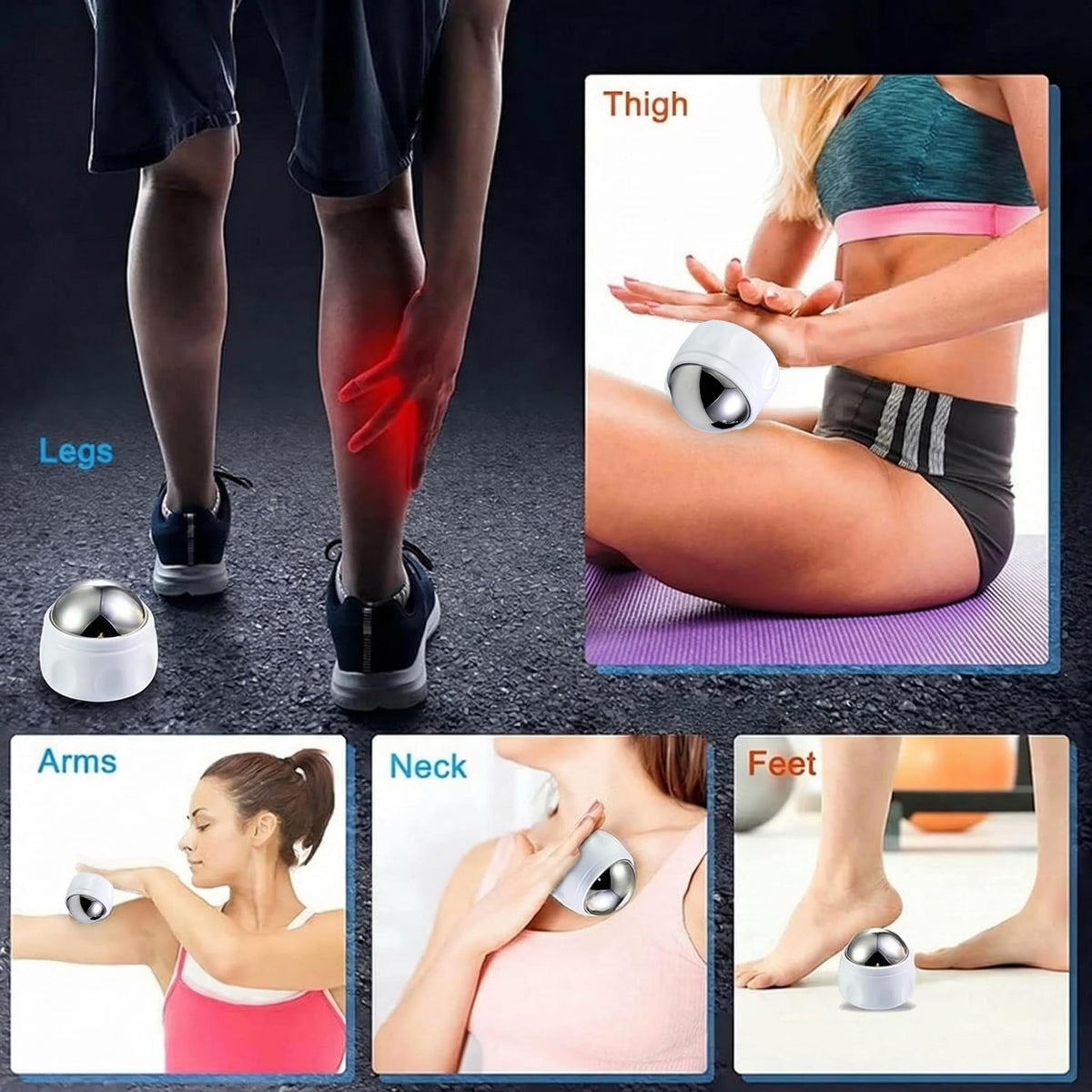 Ice Roller Ball Cold & Heat Therapy L2095