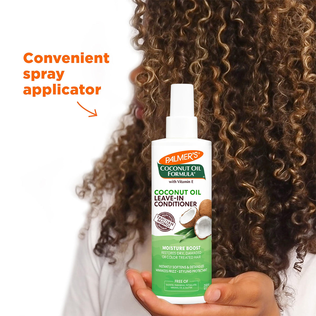 Coconut Oil Leave-In Conditioner Spray 8.5 Oz F42214