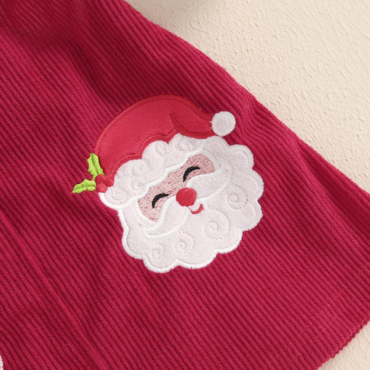 Baby Girl Lace Romper and Corduroy Skirt Outfit O6784