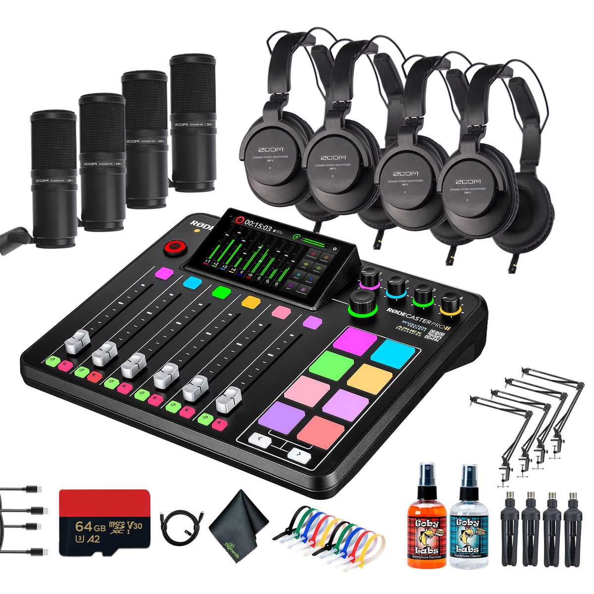 Podcast Microphone Bundle H182