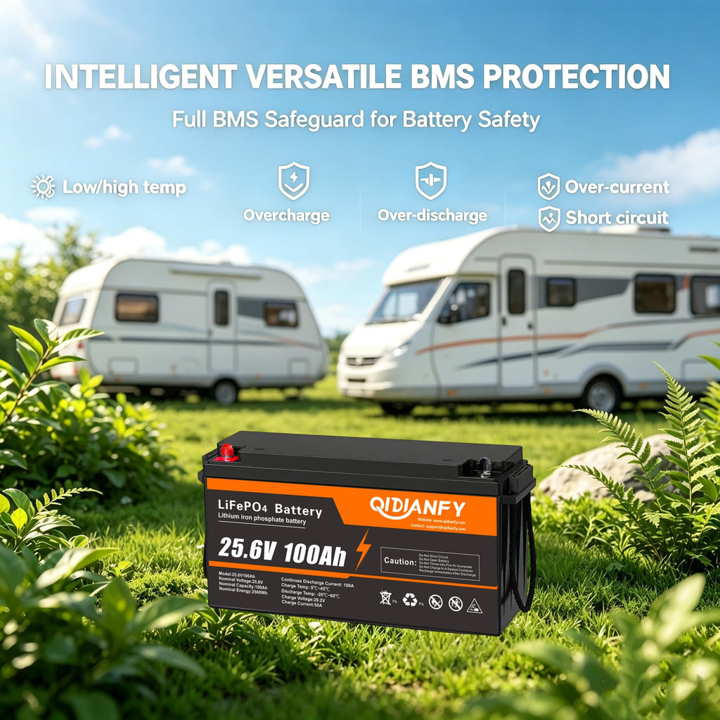 24V 100Ah LiFePO4 Lithium Battery H938