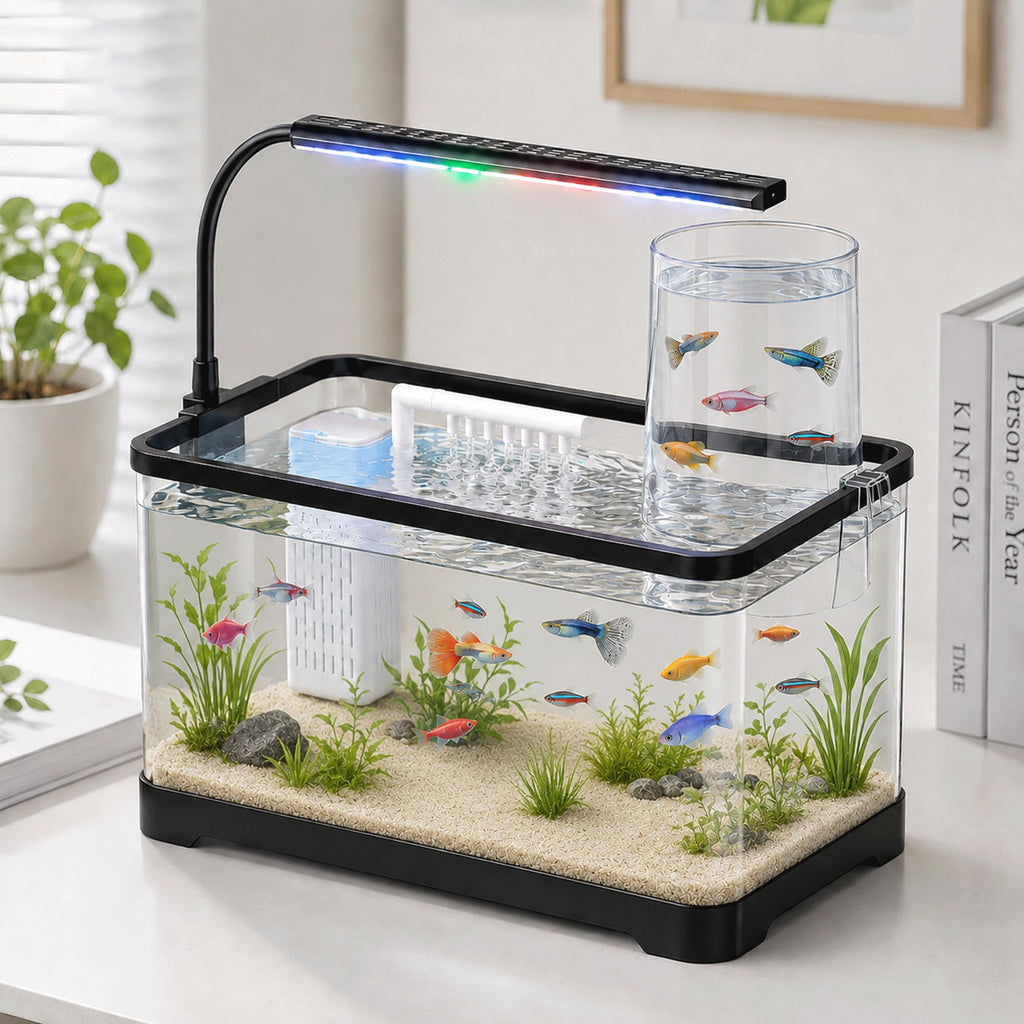 3 Gallon Acrylic Aquarium Starter Kit M9418