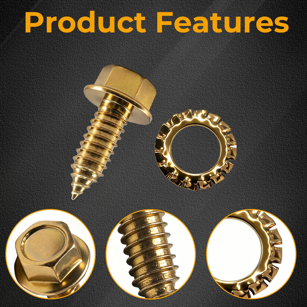 3/8 in x 1 in Self Tap Screw 6P V474