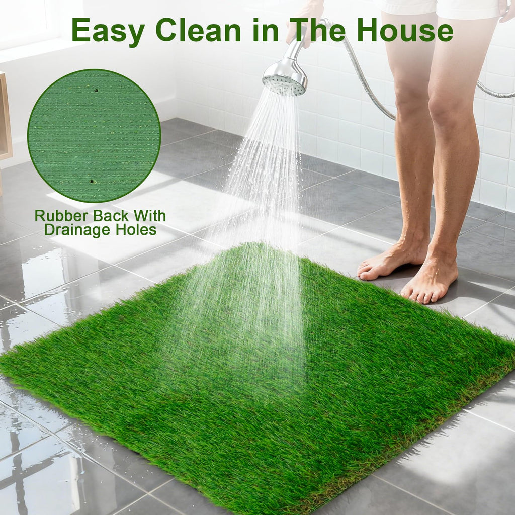 2 Pack 14 x 18 Inch Artificial Grass Dog Pee Pads G941