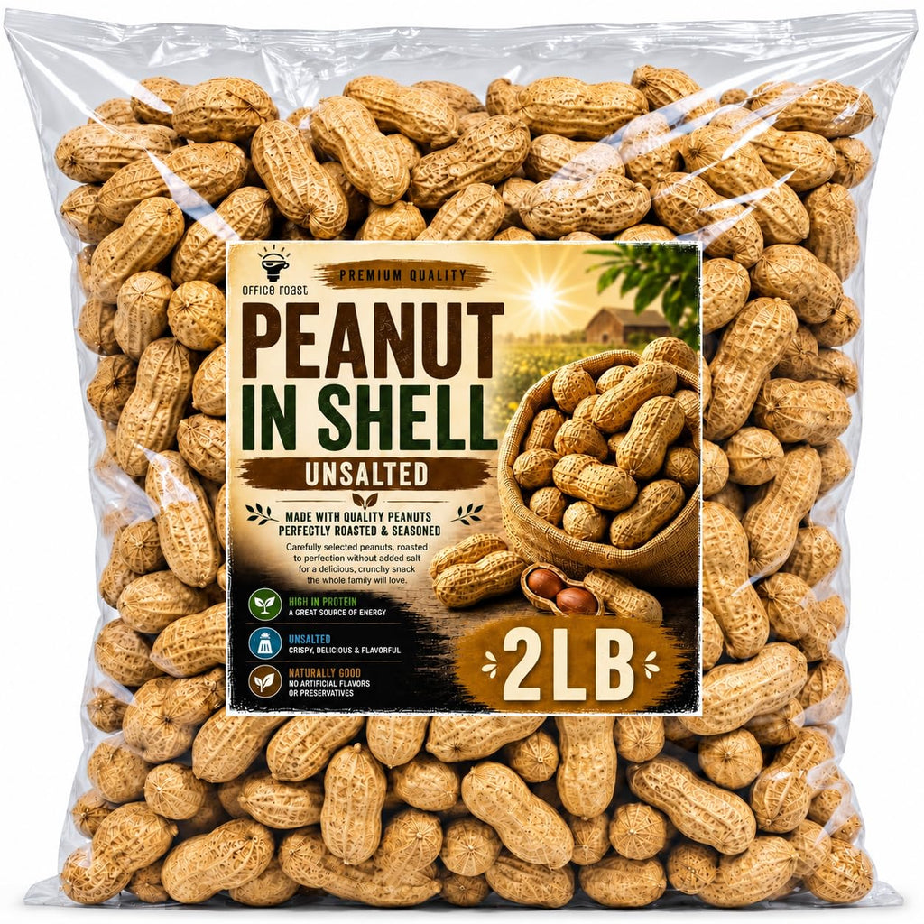 2 LB Unsalted Roasted Peanuts In Shell O4991