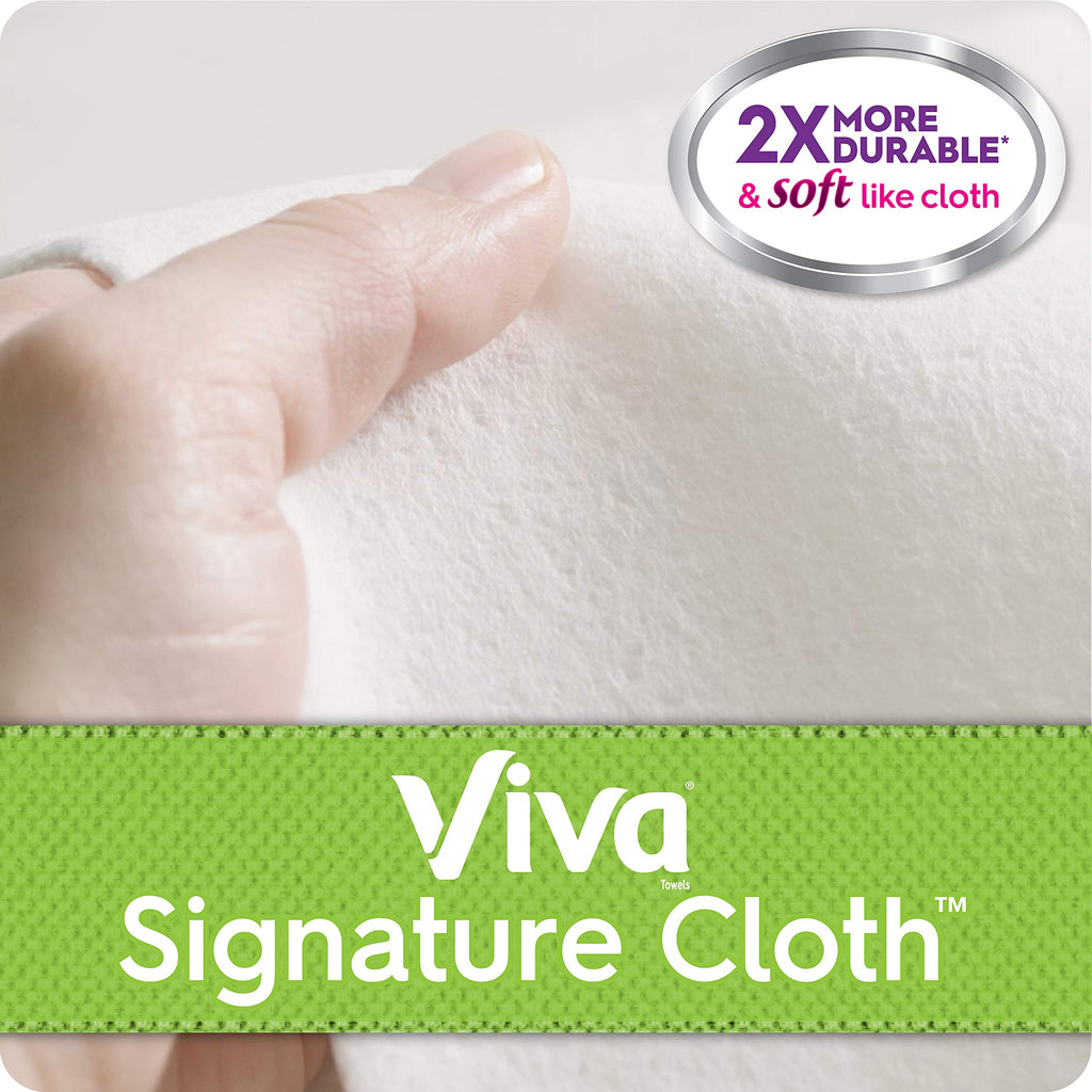 White Paper Towels, 6 Big Rolls X153715