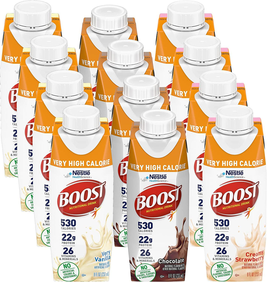 Very High Calorie Nutritional Drink Variety Pack, 12 Count L874