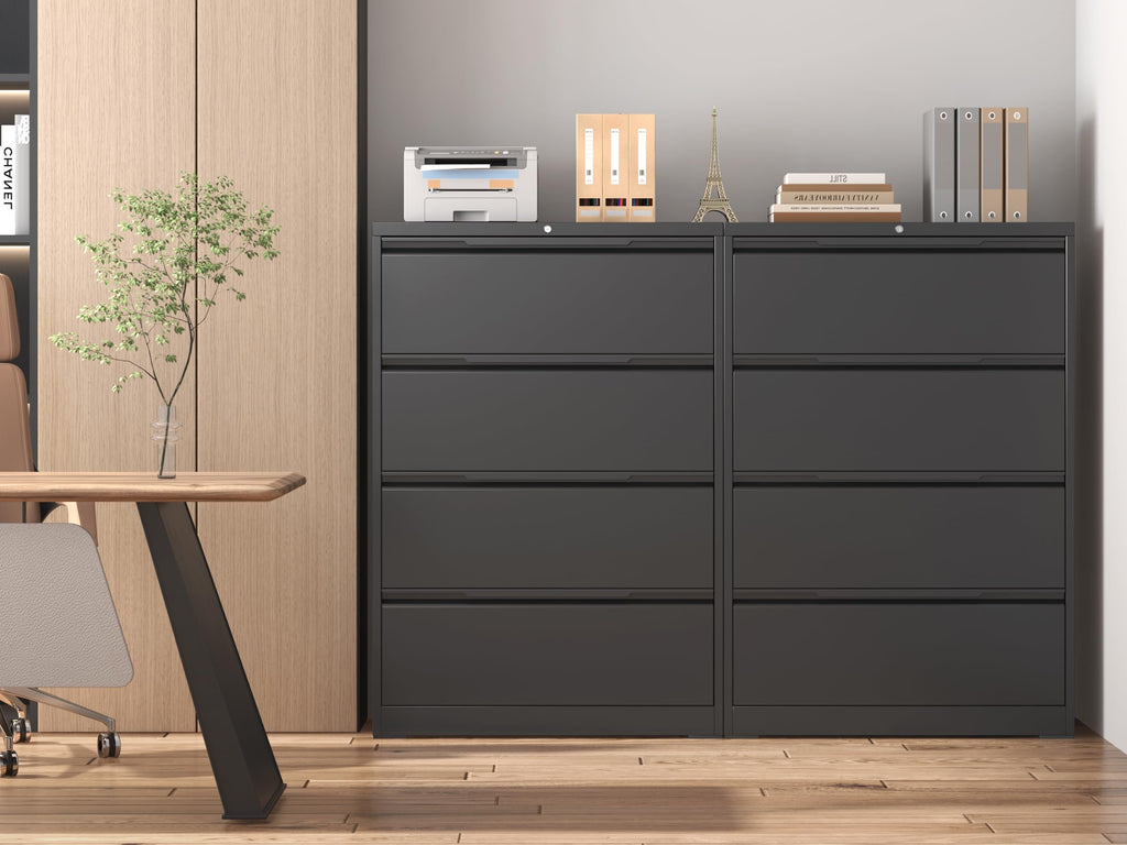 4 Drawer Metal File Cabinet with Lock A15313