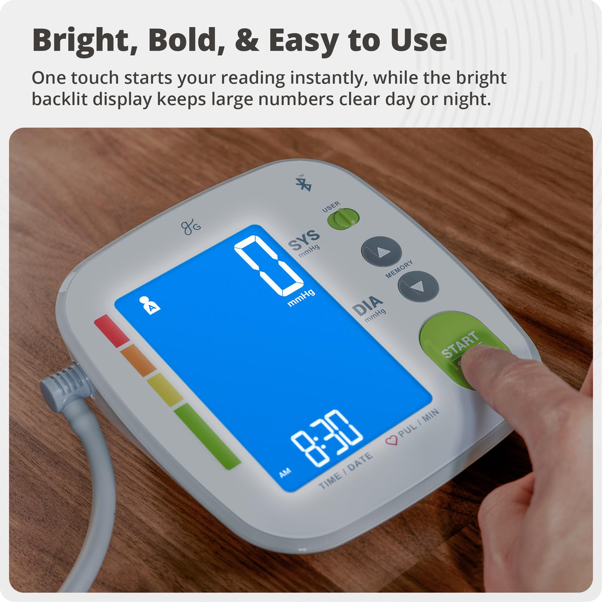 Blood Pressure Monitor XL Cuff D5591