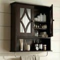 Wall Mounted Bathroom Medicine Cabinet with Towel Rack 22x25 inch P132668