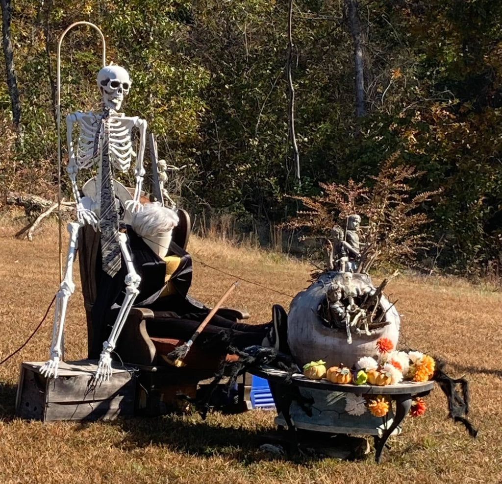 5.4ft Life Size Skeleton with Movable Joints F514694