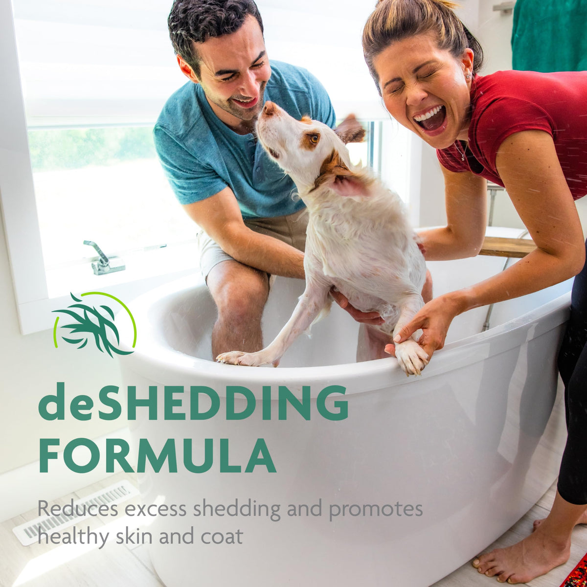Premium deShedding Dog Conditioner 1 Gal with Pump F726058