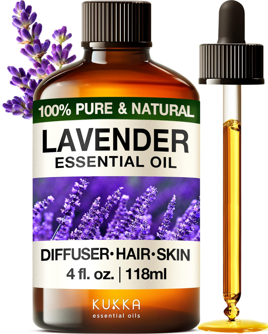 Lavender & Eucalyptus Essential Oil Set 2x4 fl oz Y210