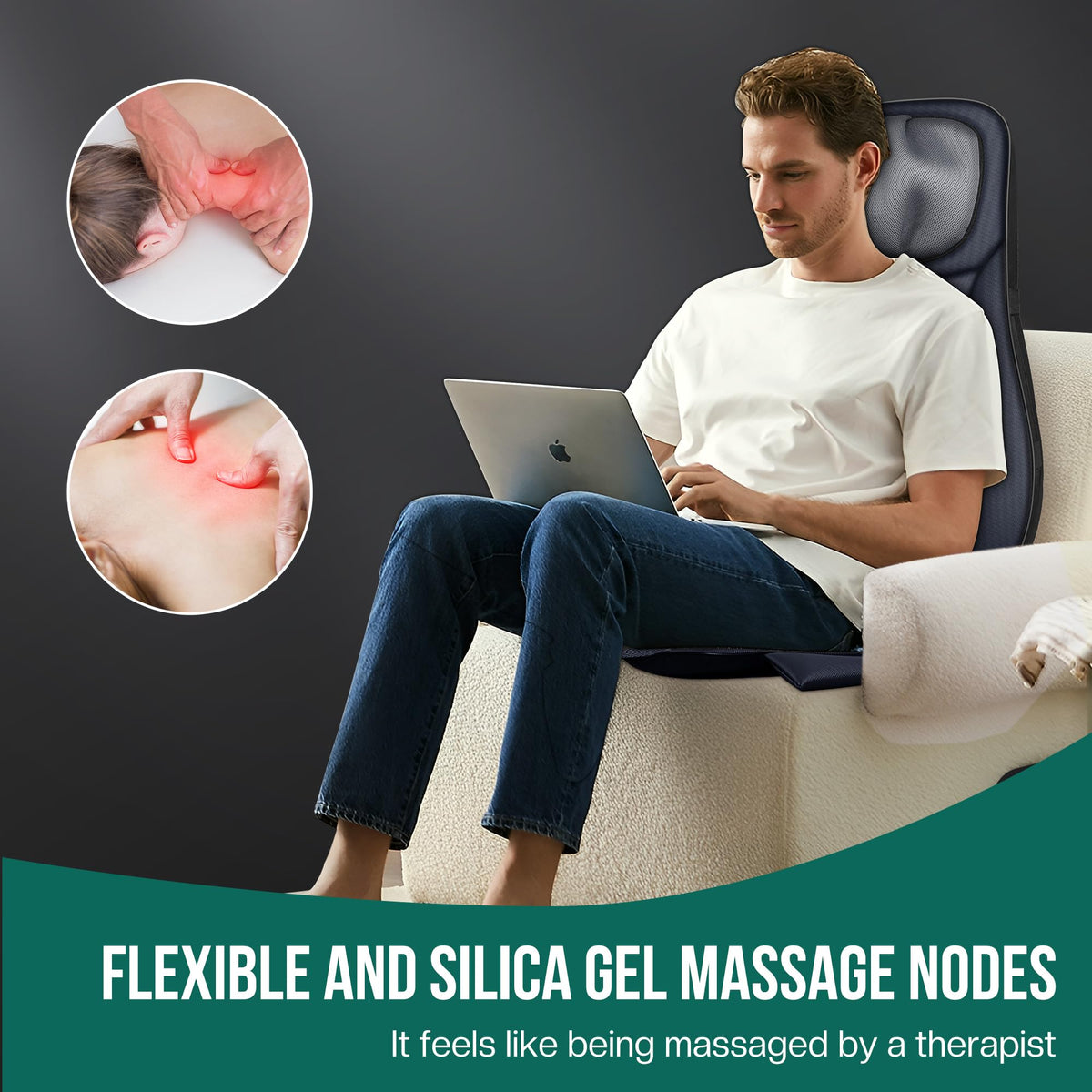 Shiatsu Neck Back Massager with Heat B701484