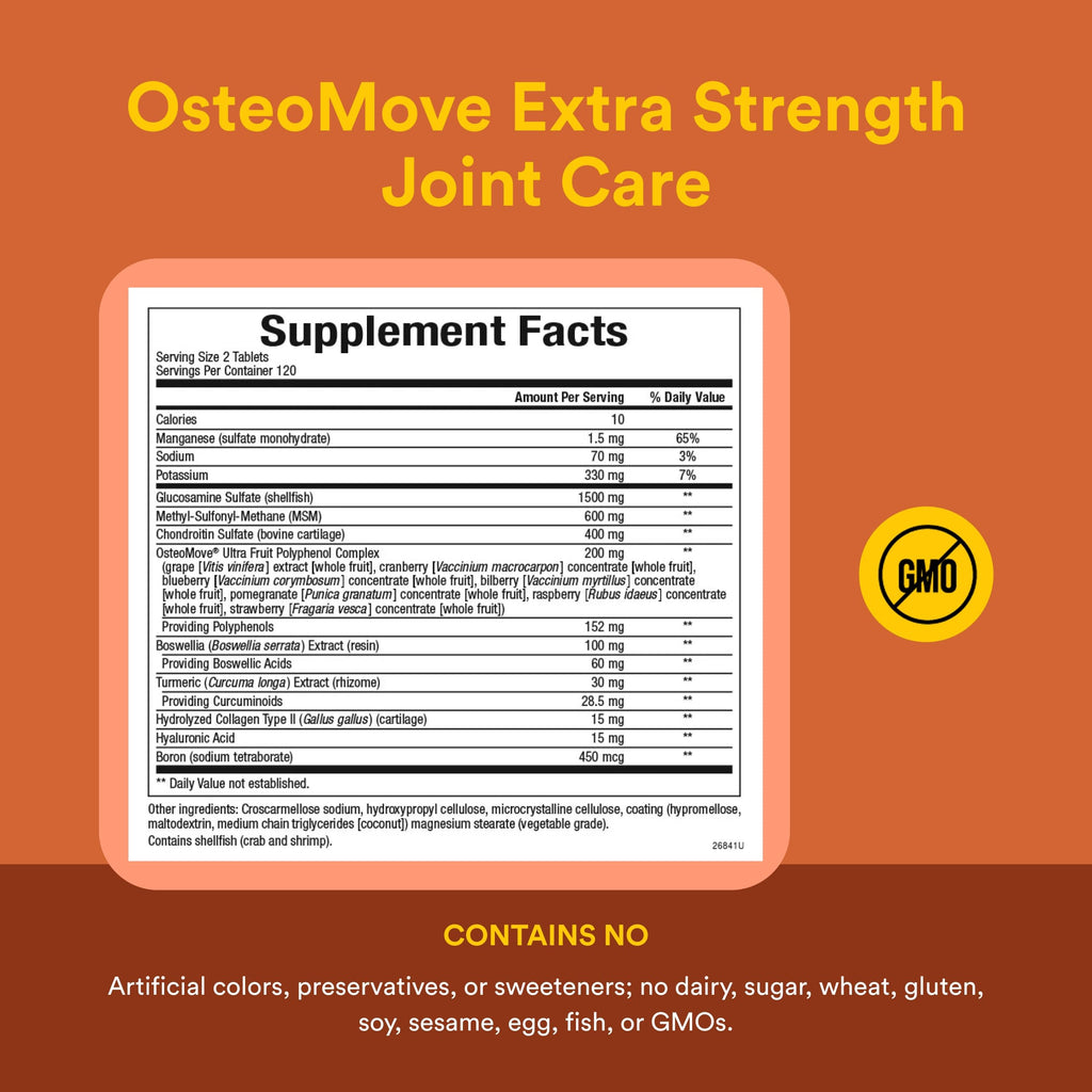 OsteoMove Extra Strength Joint Care 240 Tabs F19728
