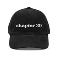 Embroidered Corduroy Hat S903472
