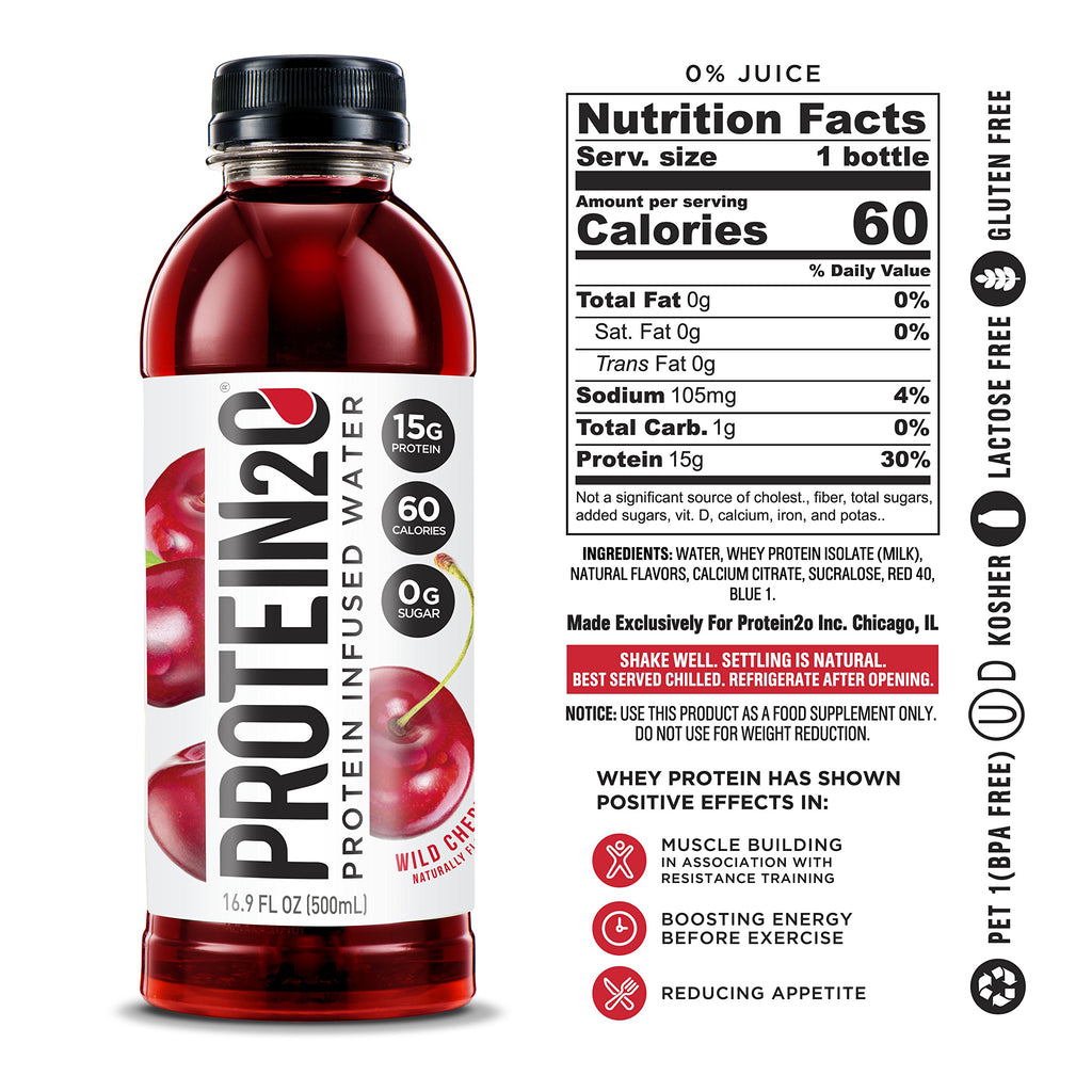 Whey Protein Isolate Infused Water Variety Pack T9231