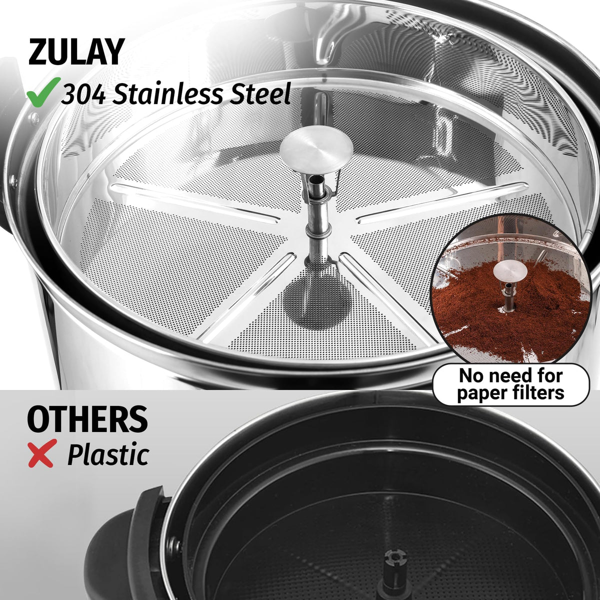 100 Cup Stainless Steel Commercial Coffee Urn W419